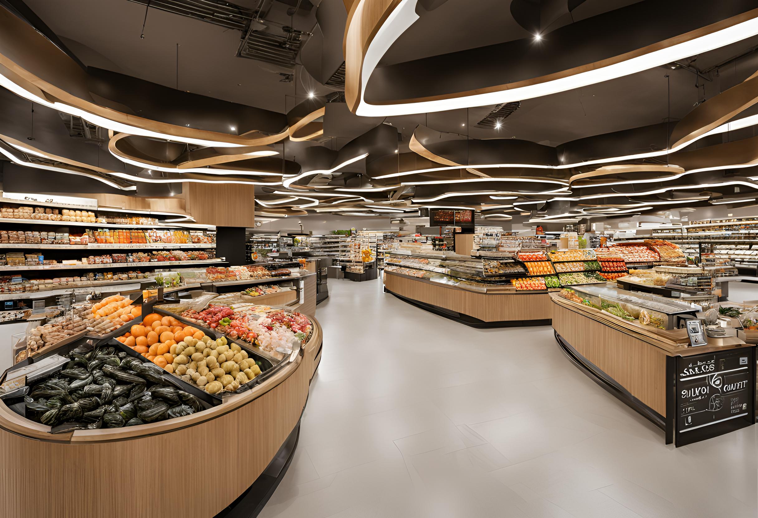 diseño de espacio comercial