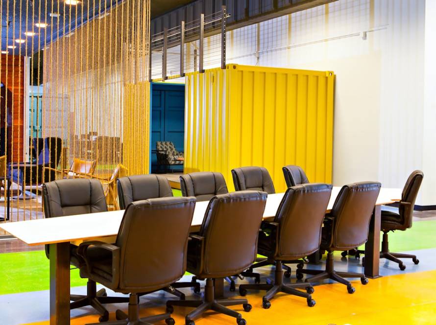 Photo commercial interior decoration